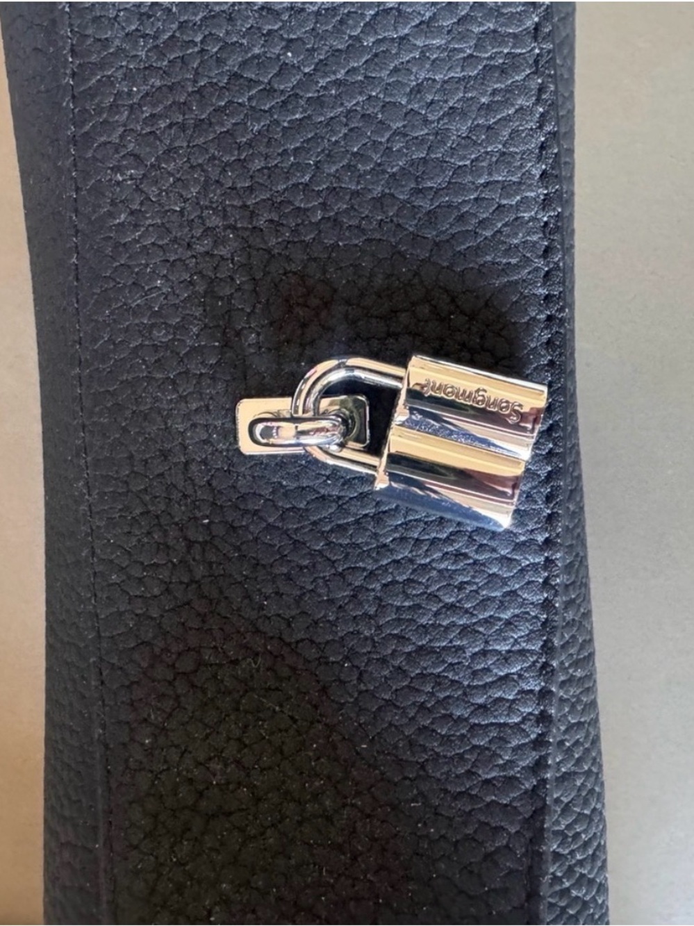 Songmont Luna Black Leather Bag - Picture 3 of 5